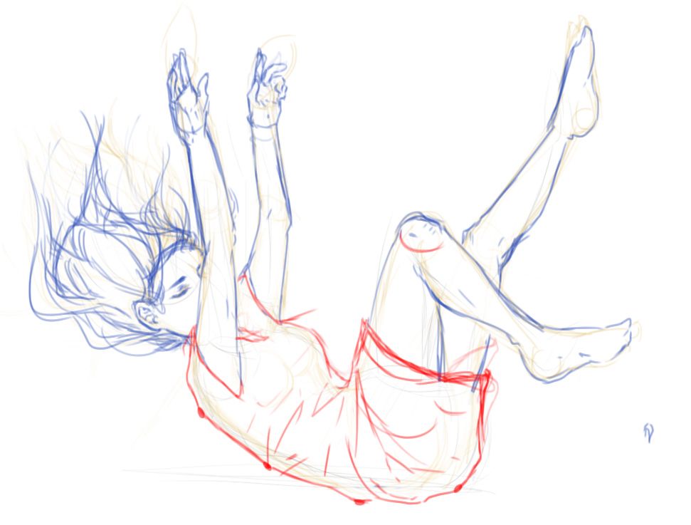 Featured image of post Body Base Sketch Falling