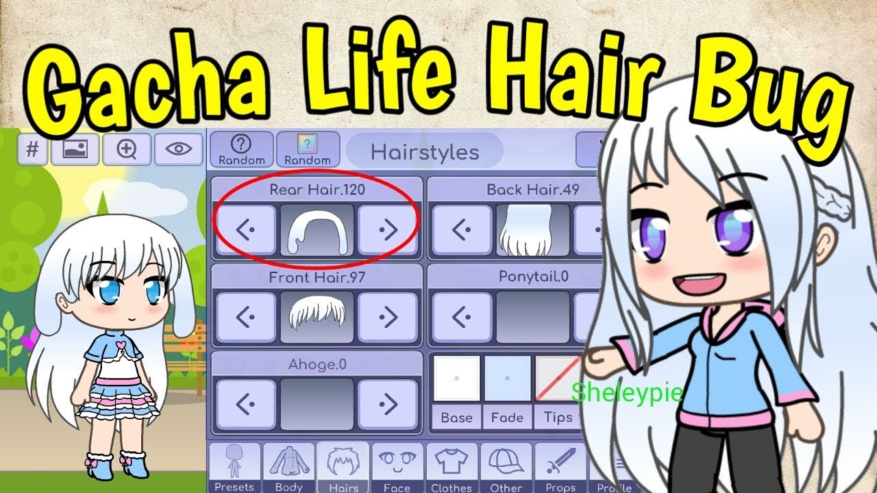 Featured image of post Gcha Life Hair