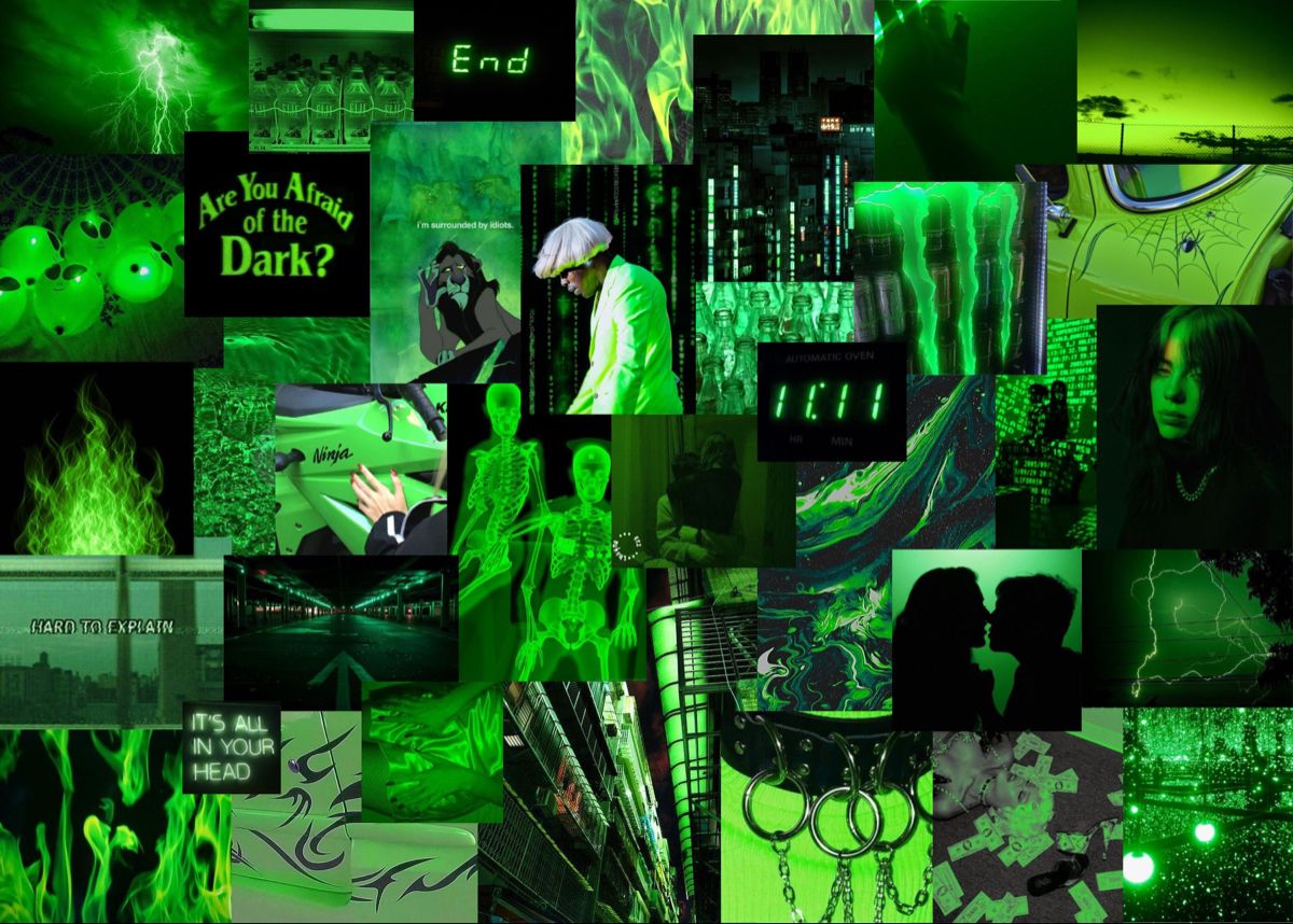 Featured image of post Neon Green Aesthetic Wallpaper Desktop