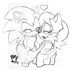 Featured image of post Sonic And Sally Drawing