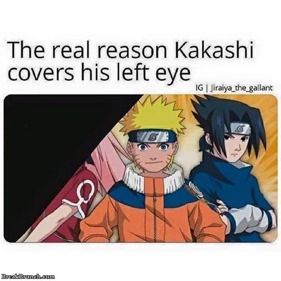 Featured image of post Why Does Kakashi Cover His Face Meme